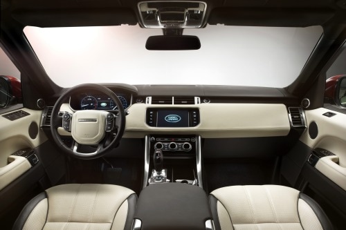 2017 Land Rover Range Rover Sport HSE 4dr SUV Dashboard Shown
