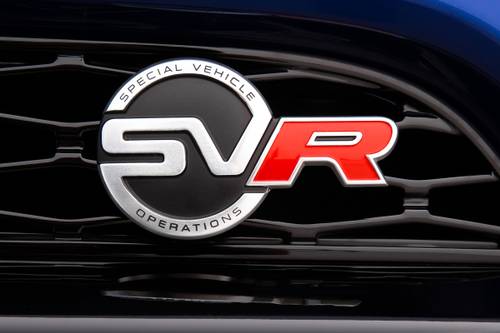 2017 Land Rover Range Rover Sport SVR 4dr SUV Front Badge