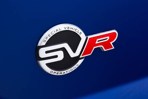 2017 Land Rover Range Rover Sport SVR 4dr SUV Rear Badge