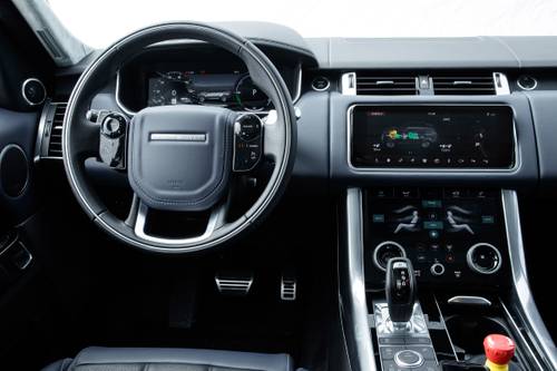 2021 Land Rover Range Rover Sport P400e Autobiography 4dr SUV Steering Wheel Detail