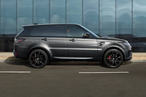 Land Rover Range Rover Sport P525 HSE Dynamic 4dr SUV Profile. Black Pack Shown.