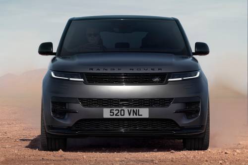 2025 Land Rover Range Rover Sport P530 Dynamic SE 4dr SUV Exterior. Range Rover Sport Stealth Pack Shown.