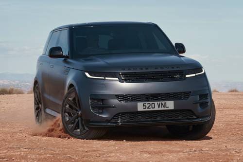 2025 Land Rover Range Rover Sport P530 Dynamic SE 4dr SUV Exterior. Range Rover Sport Stealth Pack Shown.