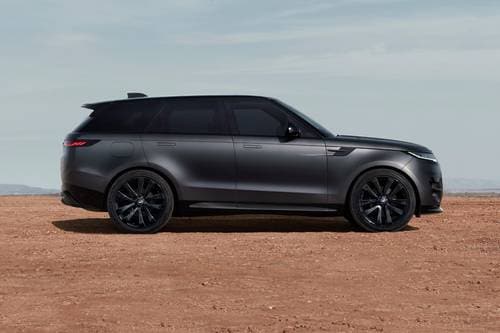 2025 Land Rover Range Rover Sport P530 Dynamic SE 4dr SUV Profile. Range Rover Sport Stealth Pack Shown.