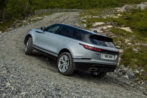 2020 Land Rover Range Rover Velar P380 R-Dynamic HSE 4dr SUV Exterior. European Model Shown.