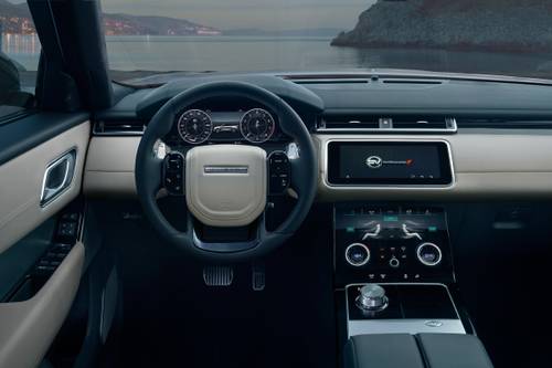 2020 Land Rover Range Rover Velar SVAutobiography Dynamic Edition 4dr SUV Steering Wheel Detail Shown