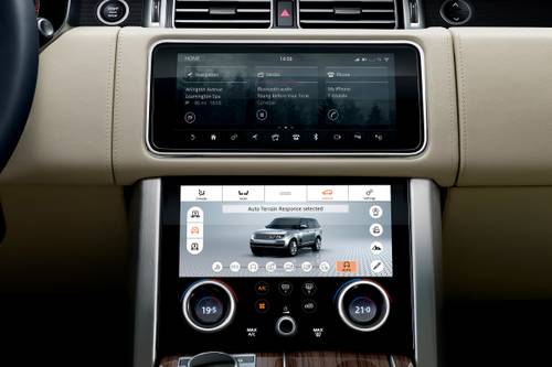 2019 Land Rover Range Rover Autobiography 4dr SUV Center Console Shown