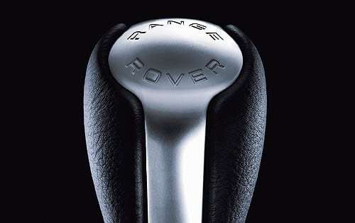 2006 Land Rover Range Rover Sport Shift Knob Shown
