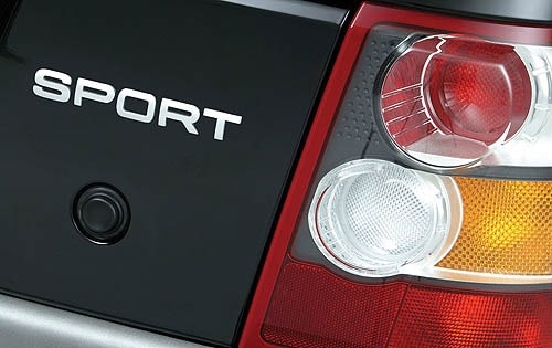 2006 Land Rover Range Rover Sport Rear Badging Shown