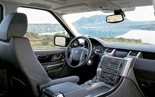 2006 Land Rover Range Rover Sport Interior Shown