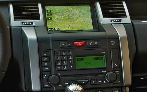 2009 Land Rover Range Rover Sport HSE Center Console