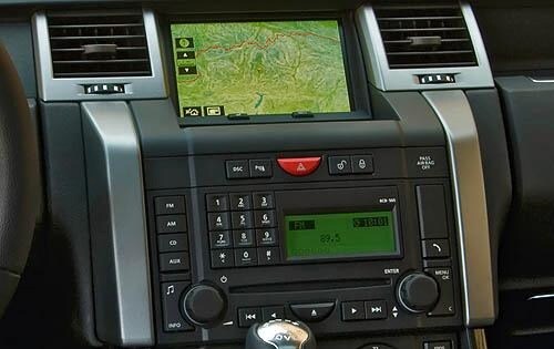2009 Land Rover Range Rover Sport Supercharged Center Console