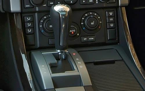 2009 Land Rover Range Rover Sport Supercharged Center Console