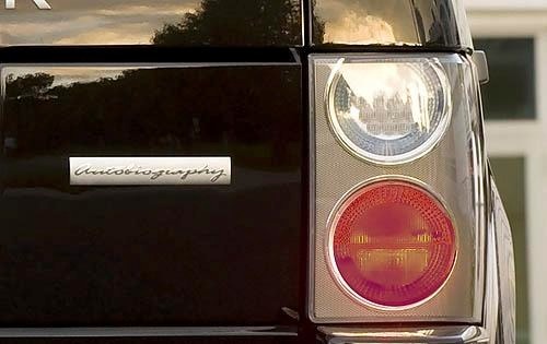 2009 Land Rover Range Rover Supercharged Rear Badging Autobiography Edition