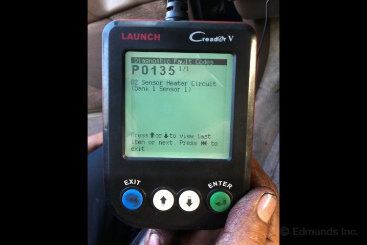 A mechanic at Pep Boys used his code reader to diagnose the Lexus' "Check Engine" light. It needed a new oxygen sensor.