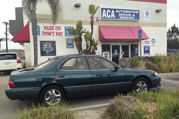 We worried about the Lexus passing its smog inspection, but it did so with flying colors.