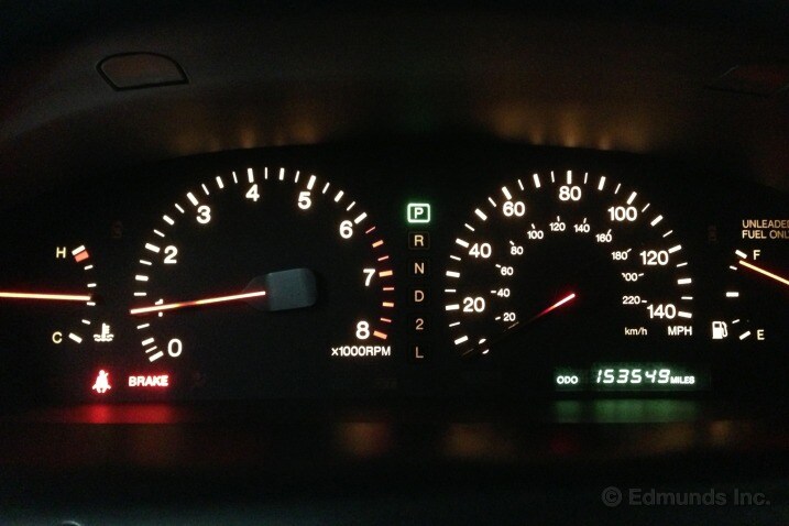 Here's the almost-like-new gauge cluster. The fix, including labor, cost us $111.53.