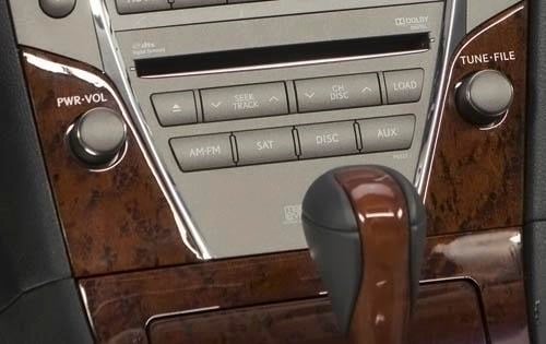 2011 Lexus ES 350 Center Console