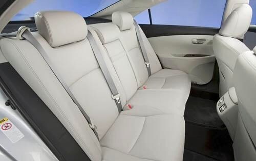 2011 Lexus ES 350 Rear Interior