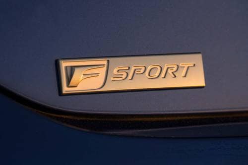 Lexus ES 350 F SPORT Sedan Rear Badge