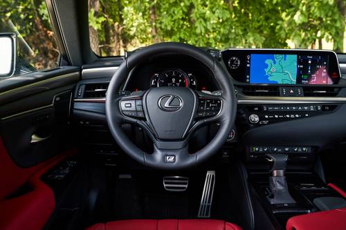 2025 Lexus ES 250 F SPORT Design Sedan Steering Wheel Detail