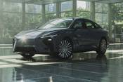 2026 Lexus ES 350e Luxury Sedan Exterior. Options Shown.