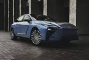 2026 Lexus ES 350e Luxury Sedan Exterior. Options Shown.