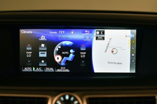 2017 Lexus GS 200t Sedan Center Console
