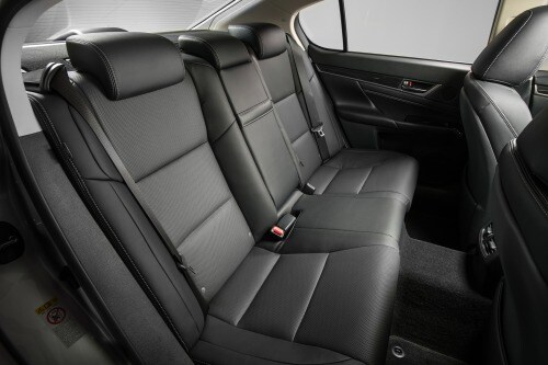 2017 Lexus GS 200t Sedan Rear Interior