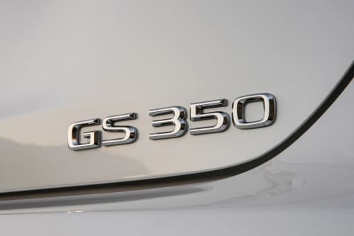 2016 Lexus GS 350 Sedan Rear Badge