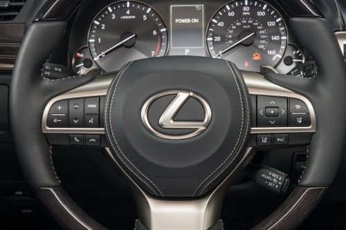 2016 Lexus GS 350 Sedan Steering Wheel Detail