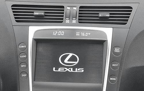 2007 Lexus GS 430 Center Console