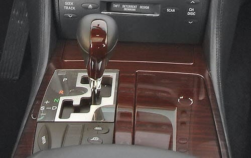 2007 Lexus GS 430 Center Console