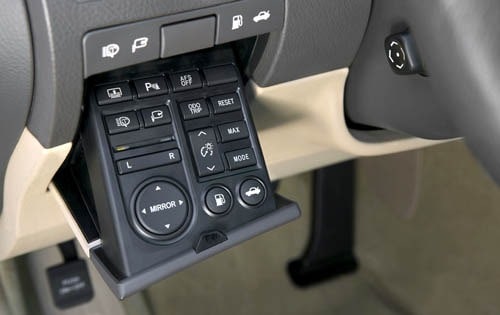 2007 Lexus GS 430 Control Panel Detail