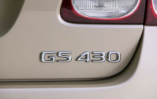 2007 Lexus GS 430 Rear Badging