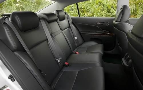 2010 Lexus GS 450h Rear Interior