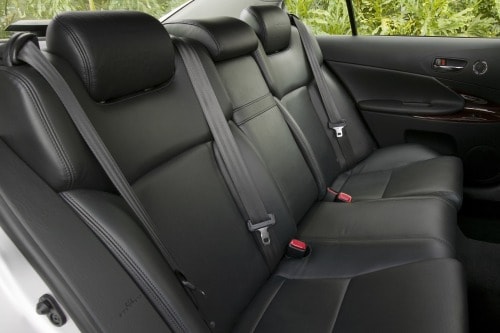 2010 Lexus GS 450h Sedan Rear Interior
