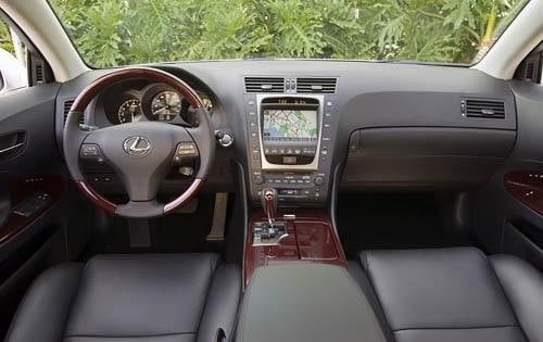 2011 Lexus GS 450h Dashboard