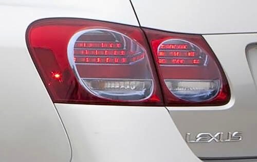 2011 Lexus GS 450h Taillamp Detail