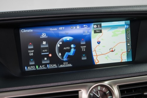 2018 Lexus GS 450h F SPORT Sedan Center Console
