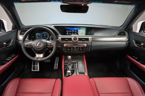 2018 Lexus GS 450h F SPORT Sedan Dashboard Shown