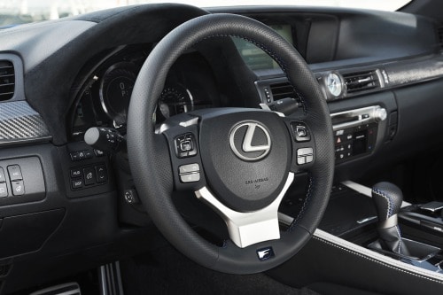 2018 Lexus GS 450h F SPORT Sedan Steering Wheel Detail