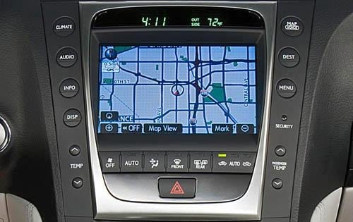 2010 Lexus GS 460 Center Console