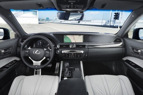 2016 Lexus GS F Sedan Dashboard