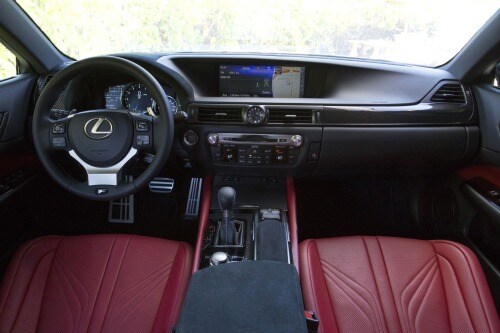 2016 Lexus GS F Sedan Dashboard