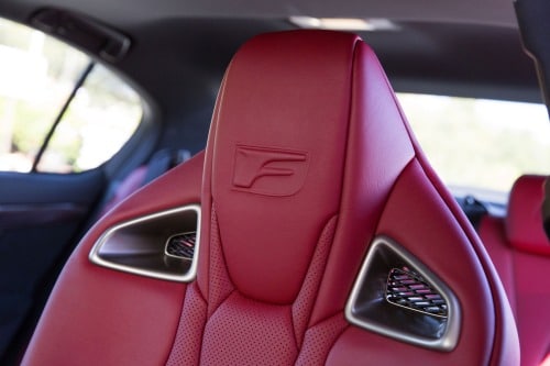 2016 Lexus GS F Sedan Interior Detail