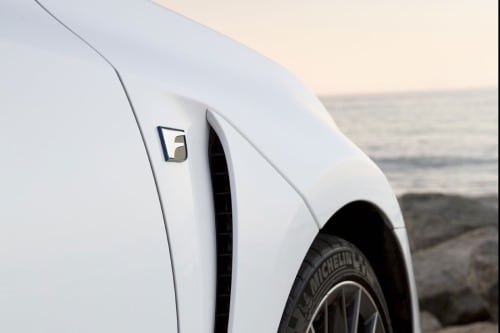 2016 Lexus GS F Sedan Fender Badge