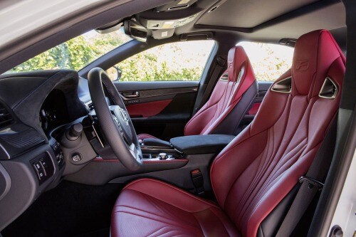 2016 Lexus GS F Sedan Interior