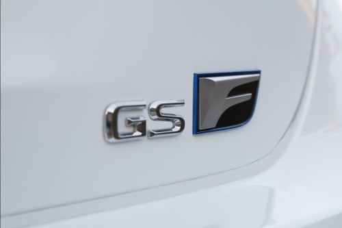 2016 Lexus GS F Sedan Rear Badge