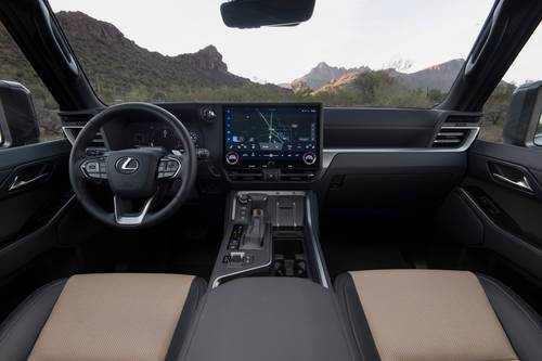 2025 Lexus GX 550 Overtrail 4dr SUV Dashboard